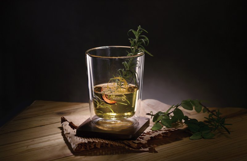 沐月雙層玻璃杯 Moonlight Reflections Double Glass Cup - 杯子 - 玻璃 