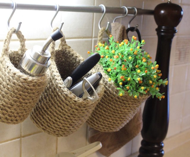 Hanging basket, storage basket, kitchen storage, home organization