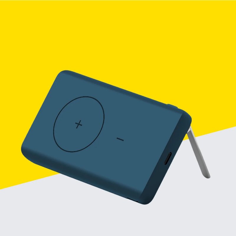 STACKpro 10000mAh 磁吸式行動電源兼容MagSafe手機充電寶PD快充 - 行動電源/充電線 - 其他材質 藍色