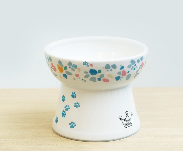 Necoichi Raised Cat Food Bowl - Fuji Limited