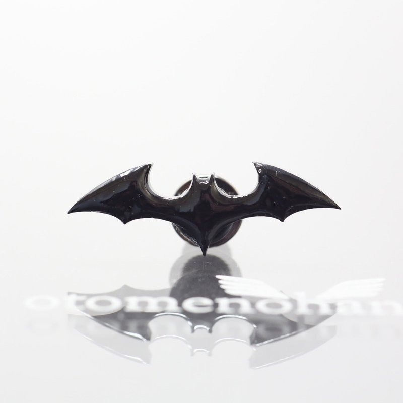 ハロウィンナイト コウモリタイピン / ブローチ - ネクタイ・ネクタイピン - アクリル ゴールド