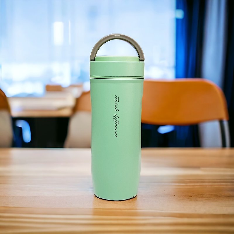[Customized by laser engraving] SMF ceramic thermos cup with all-ceramic touch surface 530ml - Vacuum Flasks - Porcelain 