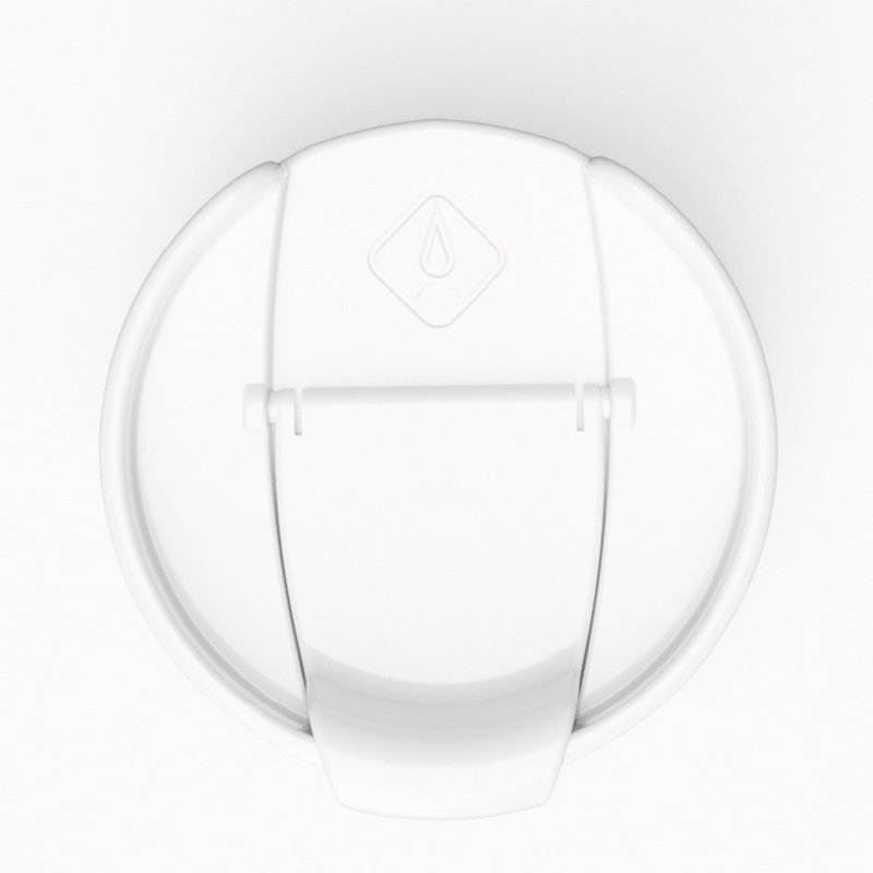 Wattle組件∣上蓋_咖啡杯蓋_白色 - 水瓶/水壺 - 塑膠 白色