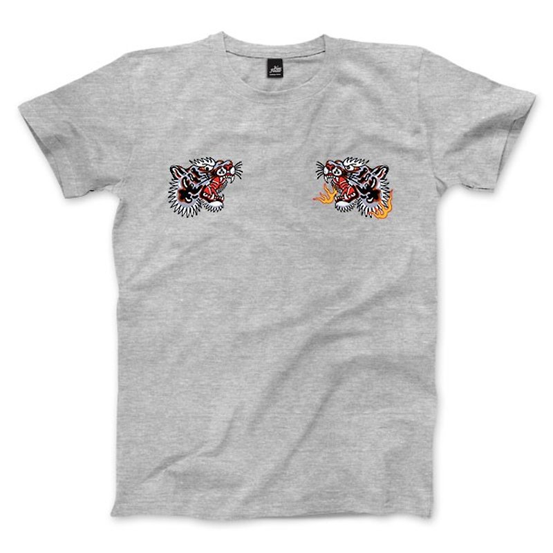 Tiger Fist - Deep Heather Grey - Women's T-Shirt - Women's T-Shirts - Cotton & Hemp 