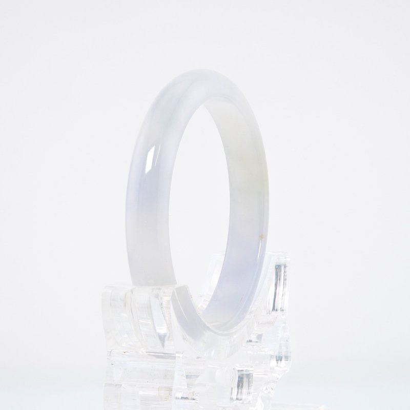 寶麗金珠寶-天然冰種紫羅蘭A貨緬甸玉鐲 - 手鍊/手環 - 玉石 