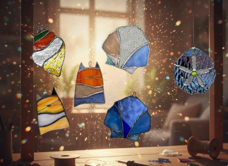 Suncatcher 陽光補手 吊飾 - 陶藝/玻璃 - 玻璃 