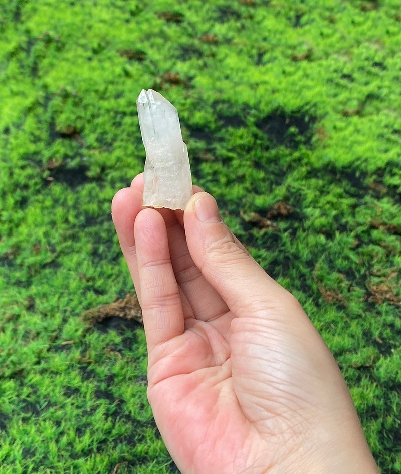 能量擺飾-天然原礦雙生白水晶簇 療癒 開運 淨化 快速出貨 - 擺飾/家飾品 - 水晶 白色