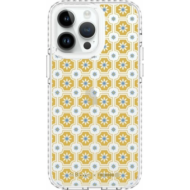 Printing music co-branded mobile phone case-air cushion anti-fall protective case/old tile No. 2/sunlight yellow (iphone16) - เคส/ซองมือถือ - วัสดุอื่นๆ สีใส