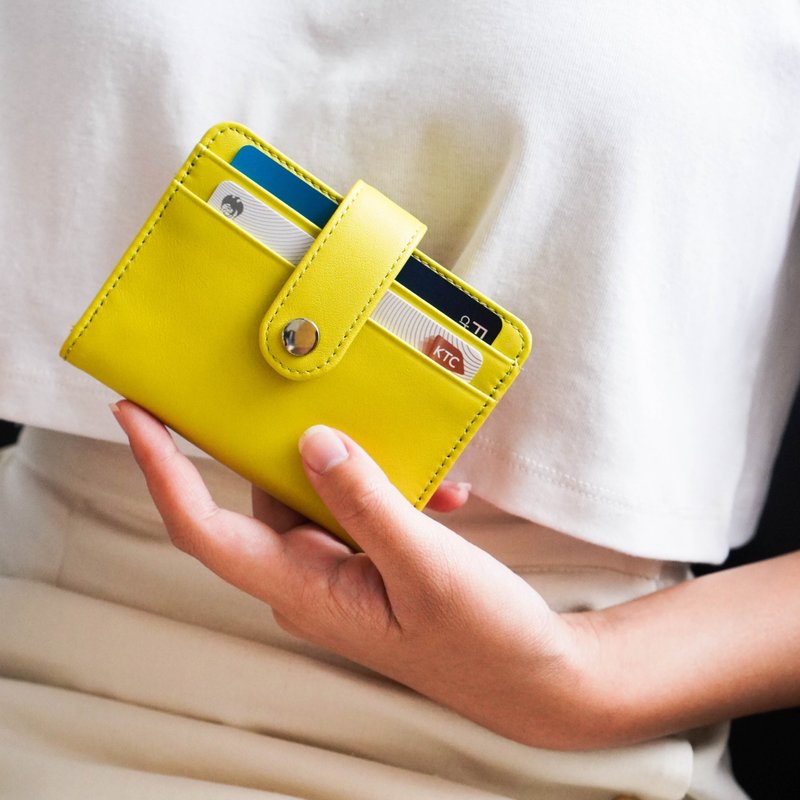 FOLIO : RFID Card Holder Made of Genuine leather - 錢包/皮夾/長短夾 - 真皮 多色