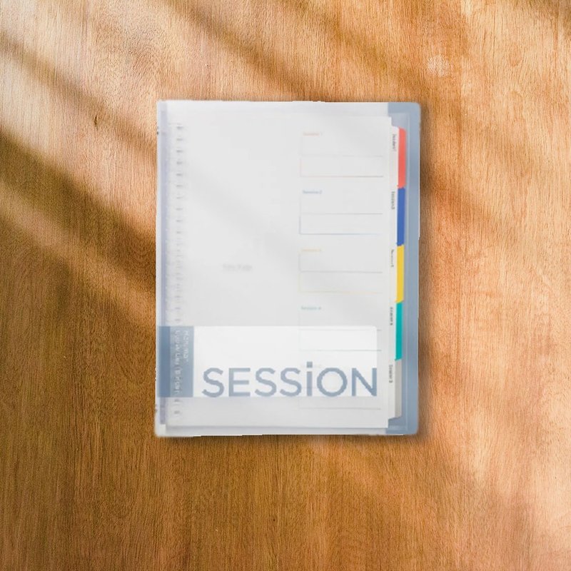 【Maruman】 SESSION 26孔夾B5/透明 (原廠正貨) - 其他 - 其他材質 透明