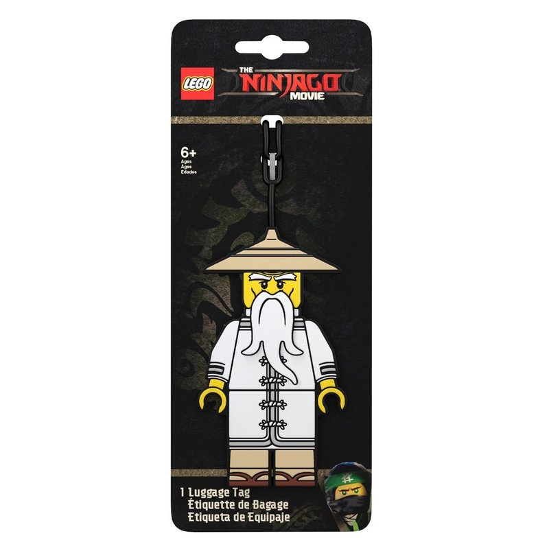 LEGO The LEGO Ninjago Movie-Hu Gama Master Luggage Tag - Luggage Tags - Other Materials 