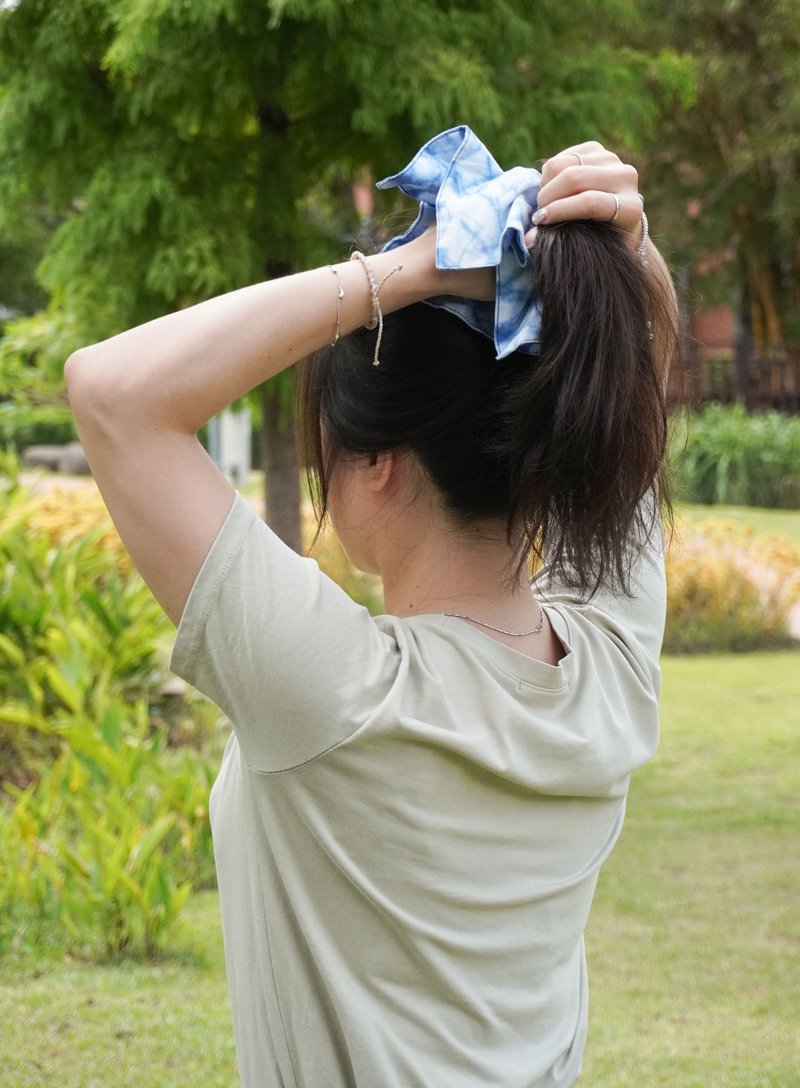 手帕式髮圈 - 髮夾/髮圈 - 其他材質 