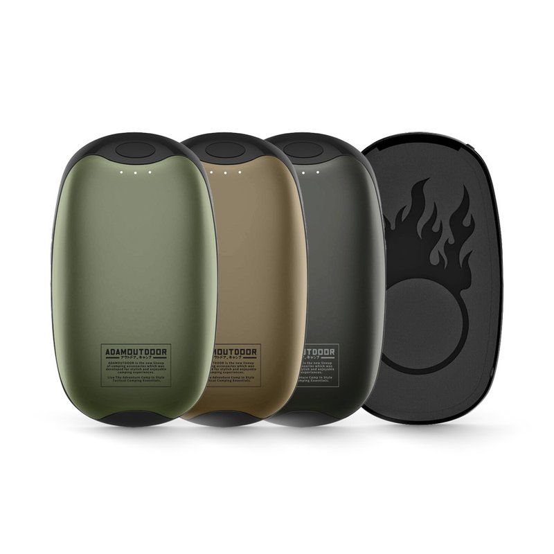 ADAMOUTDOOR USB充電式磁吸雙入組掌心暖爐 - 其他 - 其他金屬 多色