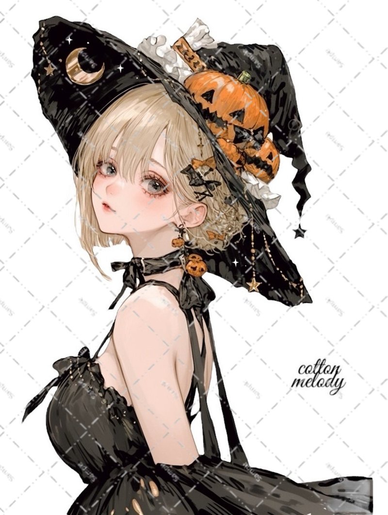original sticker no.6761 人物ステッカー オリジナルステッカー 人物ステッカー 女の子ステッカー オリジナル人物ステッカー - 貼紙 - 紙 