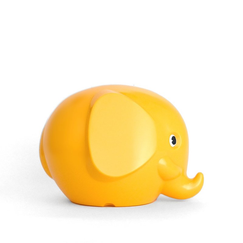 北歐大象存錢筒 中 黃色 - 存錢筒 - 樹脂 藍色