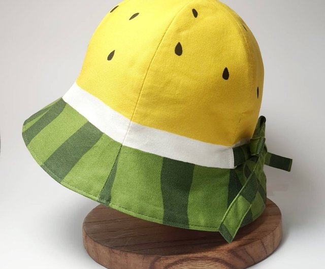 にゃんちページ スイカワンピース帽子セット 楽天市場】スイカ 帽子（サイズ（S/M/L）M）（キッズ・ベビー