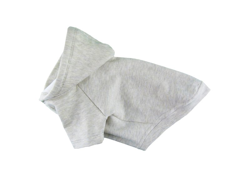 Super Soft~~ Classic Simple Ivory Fleece Hooded Sweatshirt, Dog Apparel - ชุดสัตว์เลี้ยง - วัสดุอื่นๆ ขาว