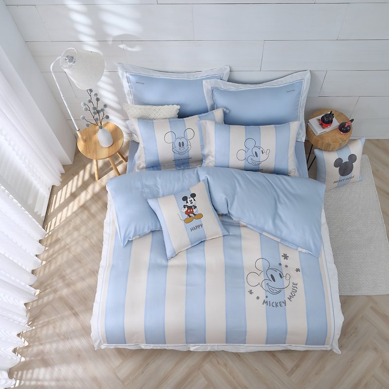 萊賽爾天絲-床包枕套組-迪士尼-海邊時光-正版授權 - 寢具/床單/被套 - 絲．絹 