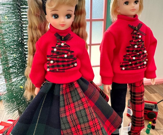 Billy人形 赤いチェック柄 Billy人形 赤いチェック柄 Billy人形 赤いチェック柄