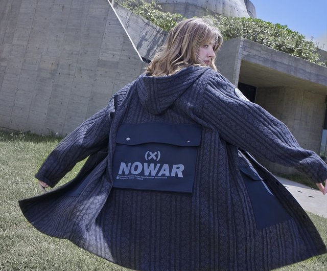 NOWARシリーズ ニットパッチワークジャケット - ショップ SOLIS