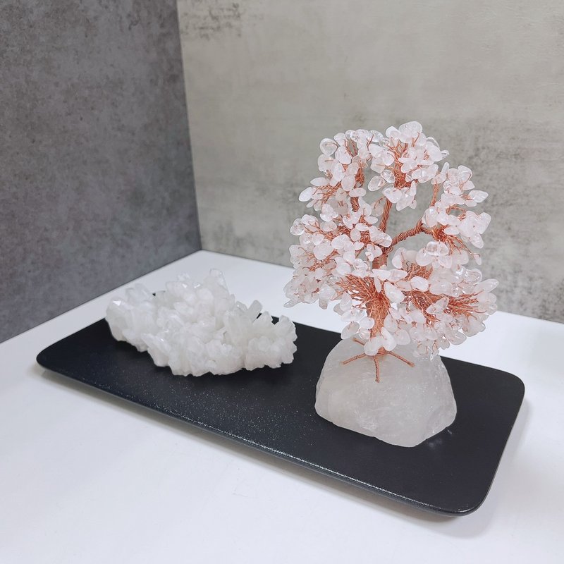 淨化消磁能量擺件 白水晶簇 白水晶樹 - 擺飾/家飾品 - 水晶 