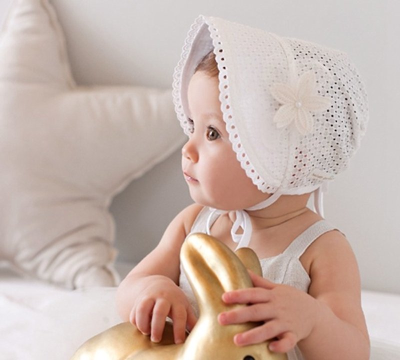 La Chamade /Happy Prince Liz baby hat - ผ้ากันเปื้อน - ผ้าฝ้าย/ผ้าลินิน หลากหลายสี