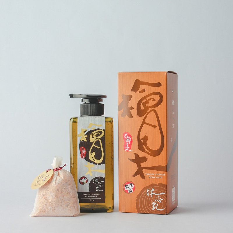 木酢 | 檜木沐浴乳 480g - 沐浴乳/沐浴用品 - 濃縮/萃取物 
