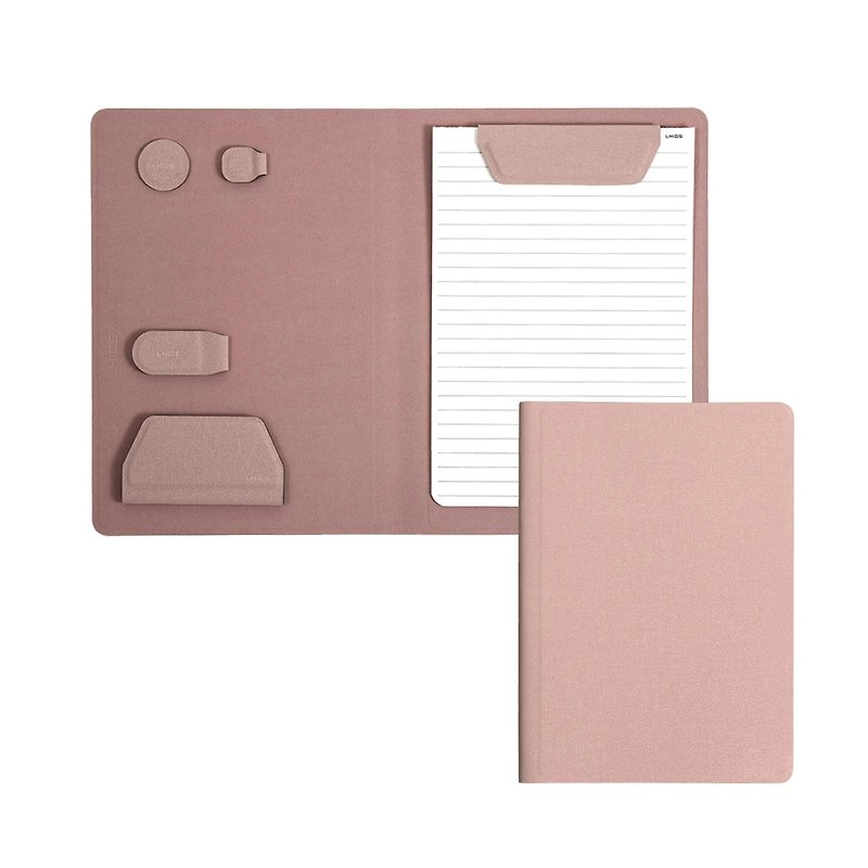 LHiDS Magnetic Notebook (A5) Lightweight Edition - Spring Rose Pink (Four Seasons Series) - สมุดบันทึก/สมุดปฏิทิน - วัสดุอื่นๆ 