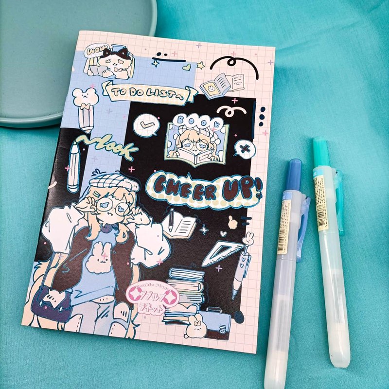 DP047_双星樂園空白筆記本A/blank notebook A - 筆記本/手帳 - 紙 多色