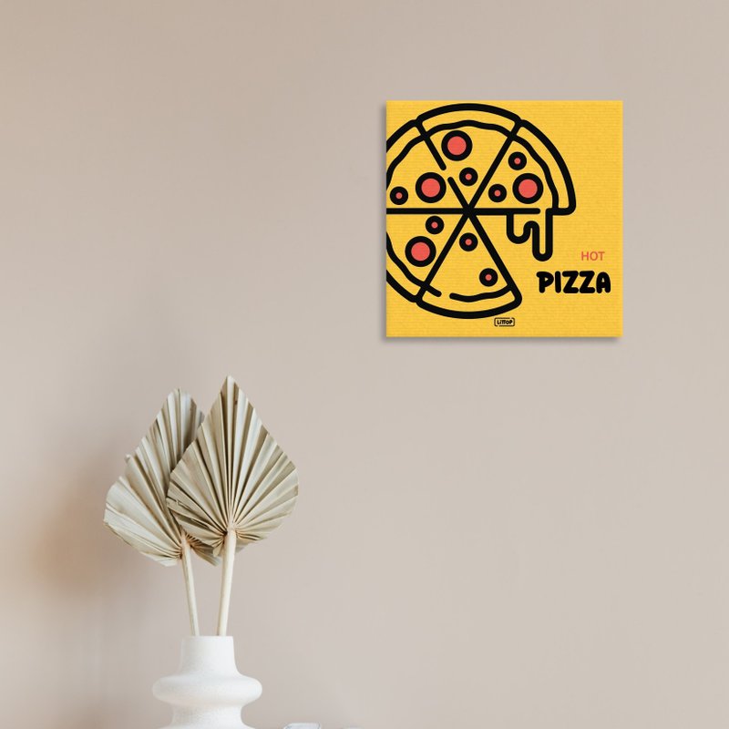 【Frameless Picture】PIZZA | Home life, paintings, birthday gifts, decoration - โปสเตอร์ - กระดาษ 