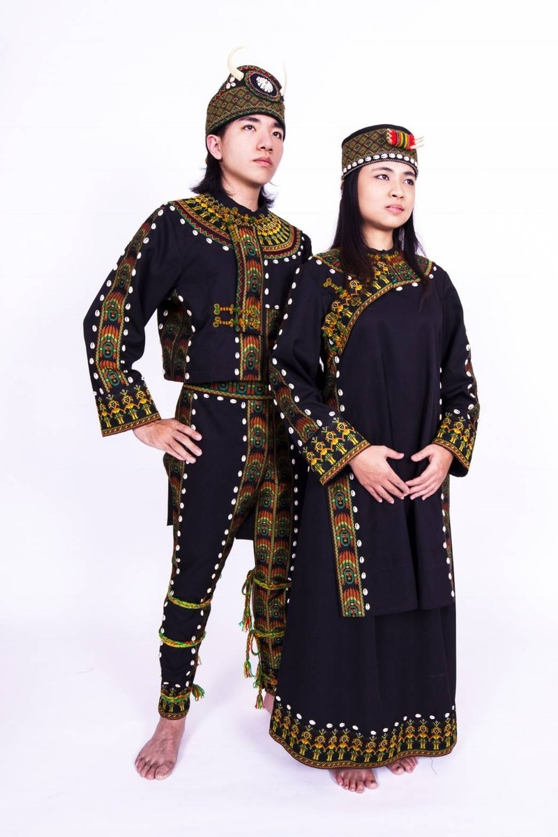 【原風藝站】創新版型族服 (含頭飾) | 排灣族 | 預定 | 原住民 - 其他 - 其他材質 