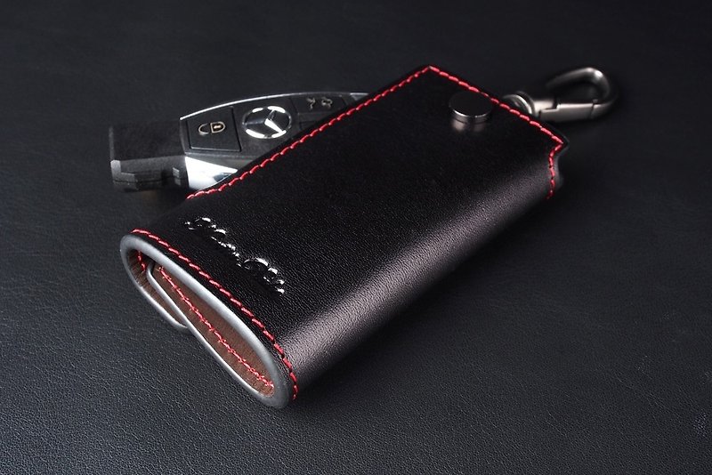 Leather Car key Case - ที่ห้อยกุญแจ - หนังแท้ หลากหลายสี