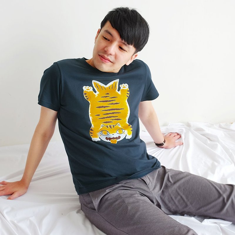 Toyger catfish unisex shirt - Men's T-Shirts & Tops - Cotton & Hemp Blue