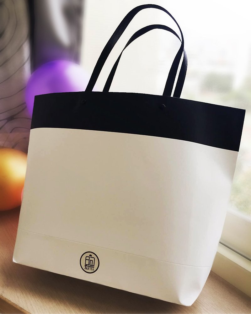 煦茶 XuTea・禮物・手提時尚紙袋 - 包裝材料 - 紙 白色