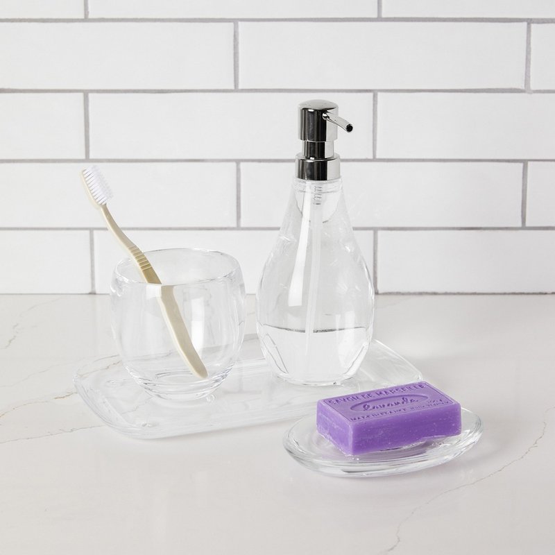 【Umbra】Droplet漱口杯(晶透400ml) | 牙刷杯 - 衛浴用品/浴室收納 - 塑膠 