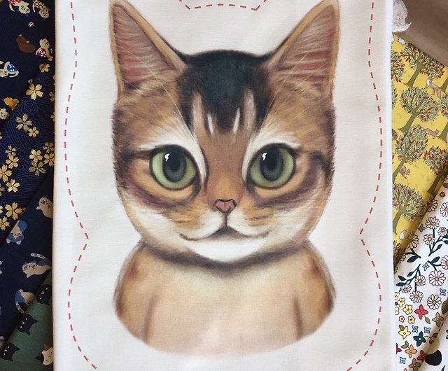 ビッグ 猫形の枕 猫にゃんイラスト 海外発送 ショップ Nordic Umi その他 Pinkoi