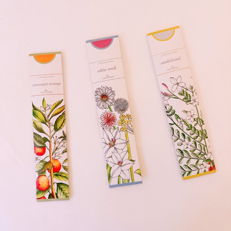 Flower embellished natural herbal incense sticks stick_Confession - Fragrances - Plants & Flowers Multicolor