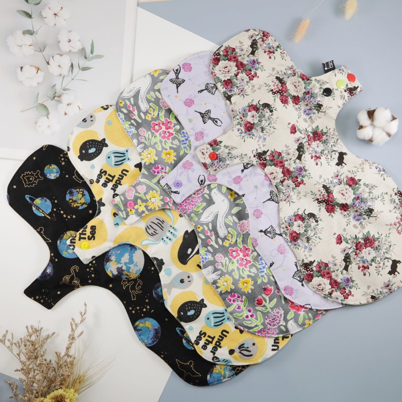 sanitary cotton pad good night 5-piece set (40cm×5 pieces) _ random shipping - ของใช้ส่วนตัวผู้หญิง - ผ้าฝ้าย/ผ้าลินิน หลากหลายสี