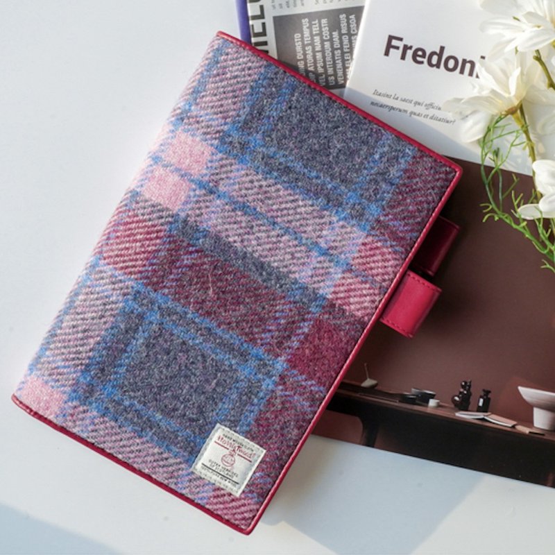 【YouthWill】Harris Tweed 布料 Slim-A5書衣 - 書衣/書套 - 羊毛 