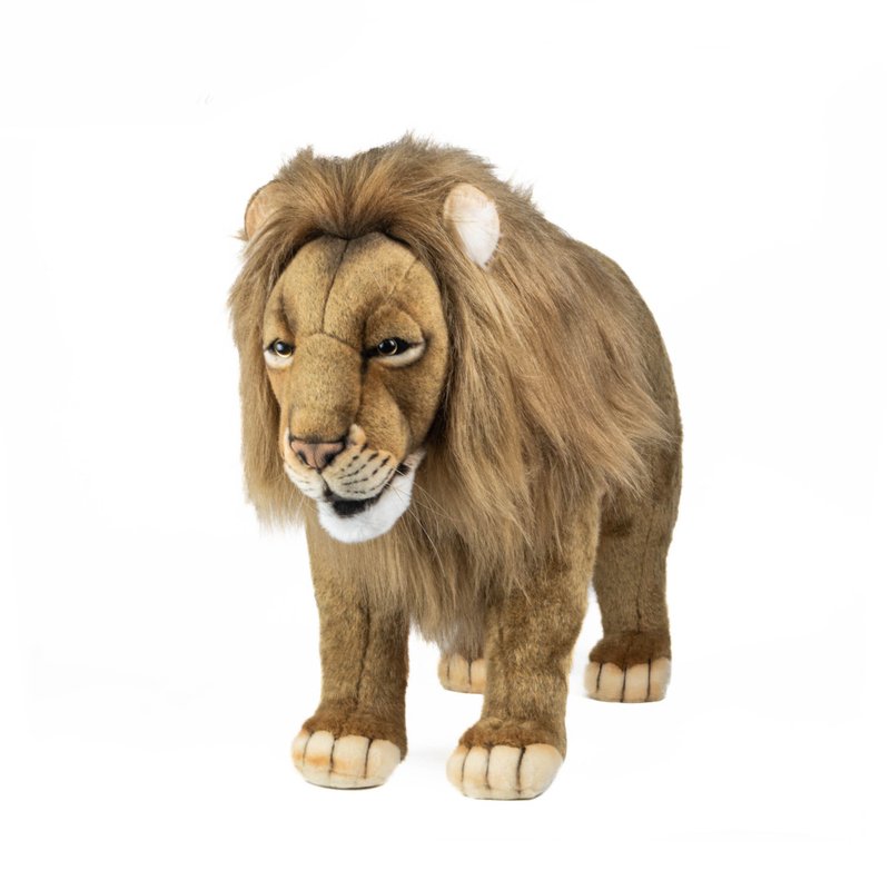 Hansa 6079-Lion Seat - ตุ๊กตา - วัสดุอีโค สีนำ้ตาล