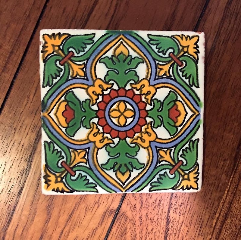 Additional replenishment! Spanish-style hand-painted tiles D, paragraph (a total of 25 models) - อื่นๆ - ดินเผา 