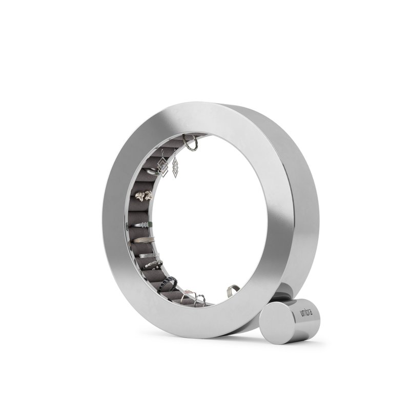 FERRIS JEWELRY ORGANIZER METAL CHROME - กล่องเก็บของ - วัสดุอื่นๆ 