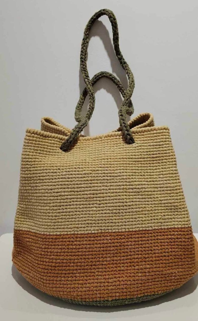 crochet bag - กระเป๋าแมสเซนเจอร์ - กระดาษ 