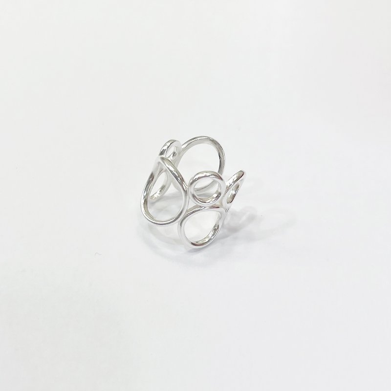 Split Cell Sterling Silver Ring - General Rings - Sterling Silver Silver