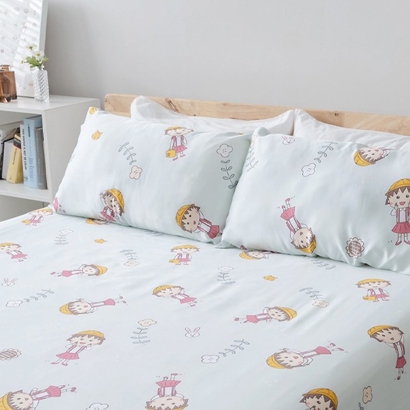 Cherry Maruko 100% Tencel Thin Quilt Cover/Cotton Double-purpose Quilt Cover Flowers-Single/Double/Extra Large - เครื่องนอน - วัสดุอื่นๆ หลากหลายสี