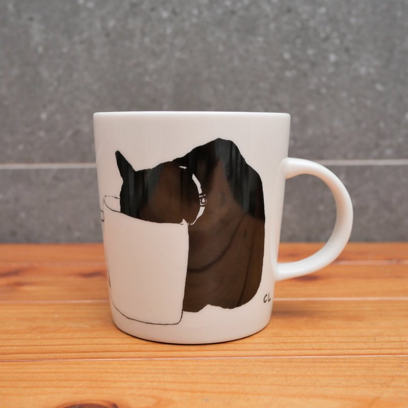 buried cup mug - แก้วมัค/แก้วกาแฟ - เครื่องลายคราม 