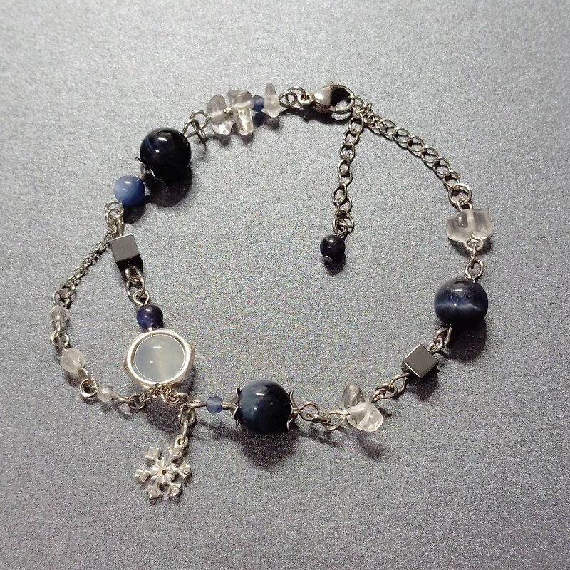 [Love and Deep Space-Li Shen] Impression Bracelet - Bracelets - Crystal Blue