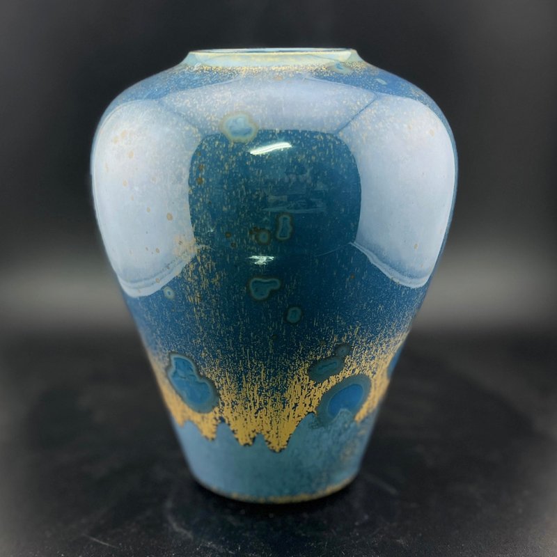 靛匂 花器 - 花瓶/花器 - 陶 