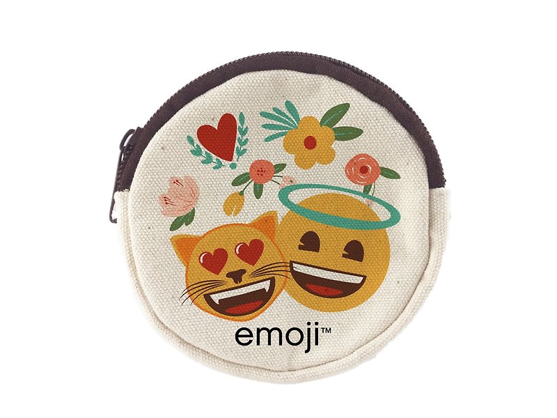 Emoji authorization-coin purse, EM09 - Coin Purses - Cotton & Hemp Orange