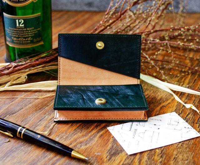 No.09 Card Case【TW&S Bridle】 - Shop KASANE Card Holders & Cases